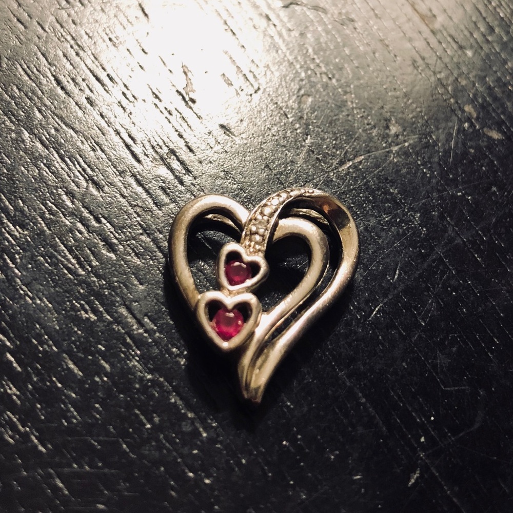 Heart Shaped Necklace Without Chain
